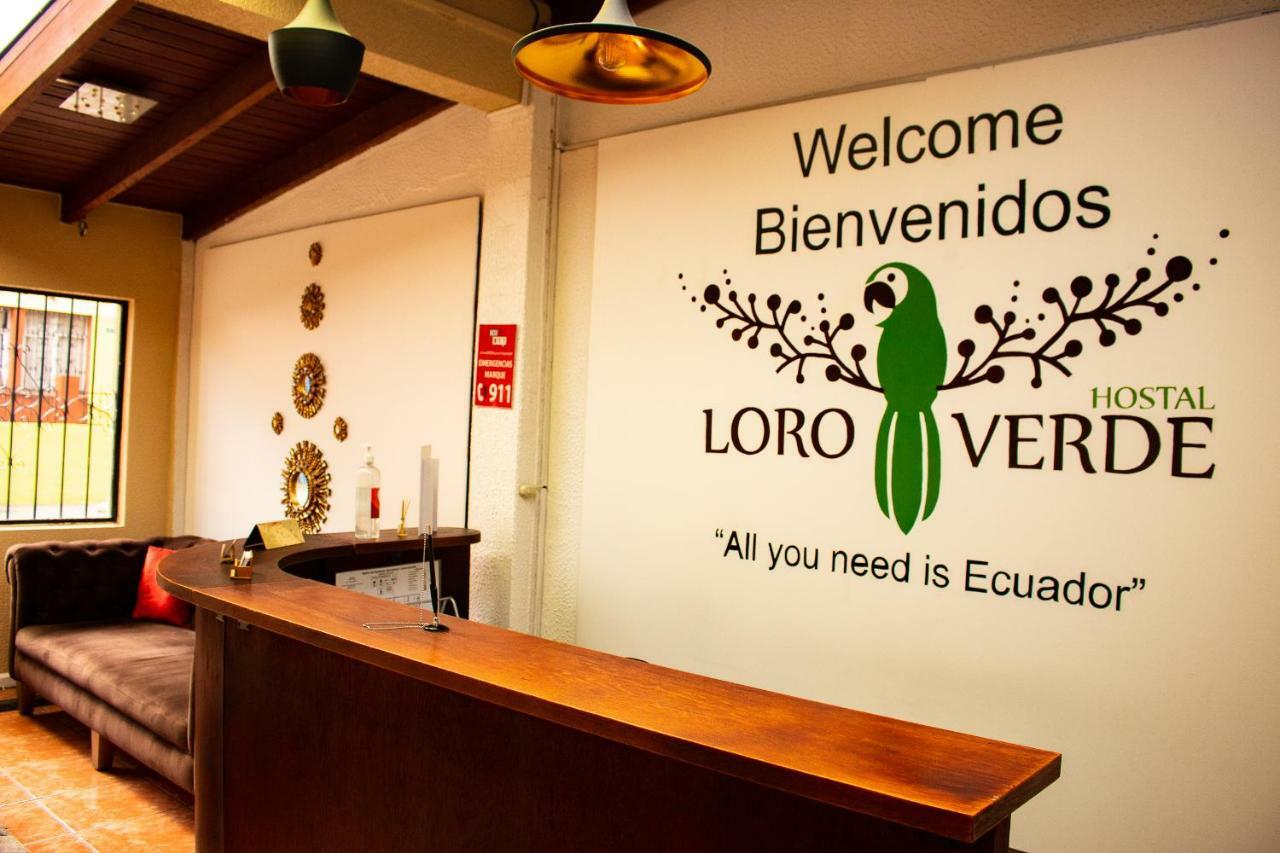 Hostal Loro Verde Quito Exterior photo